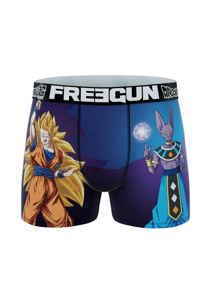 Lot De 4 Boxers Enfants Dragon Ball Super - Sangoku, Vegeta - Polyester/coton, élastique Confortable