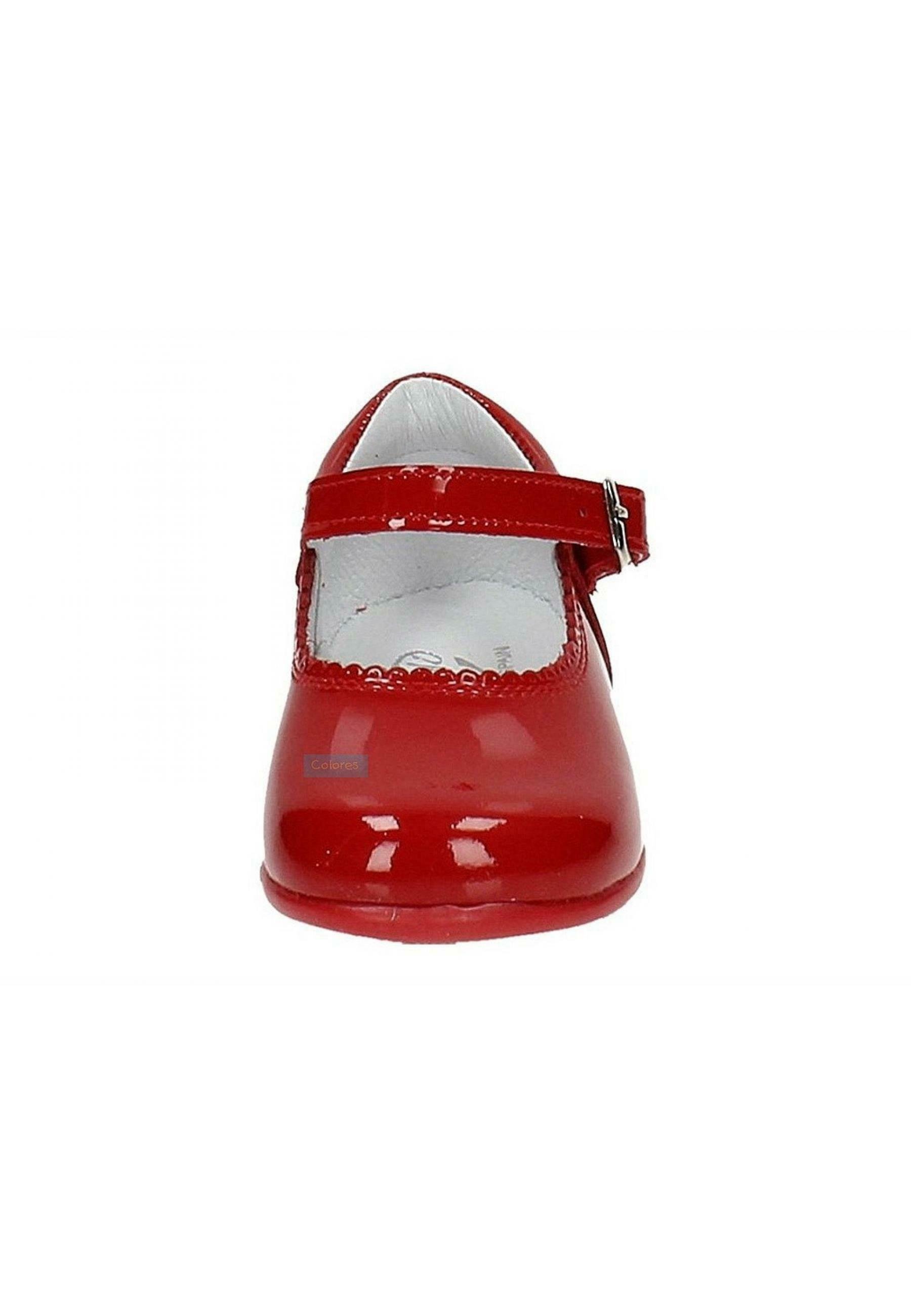 Colores MERCEDITAS CHAROL HEBILLA - Bailarinas con hebilla - charol  rojo/rojo - Zalando.es