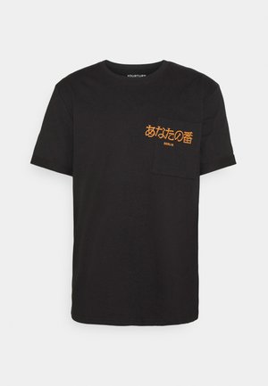 POCKET - T-shirt con stampa - black