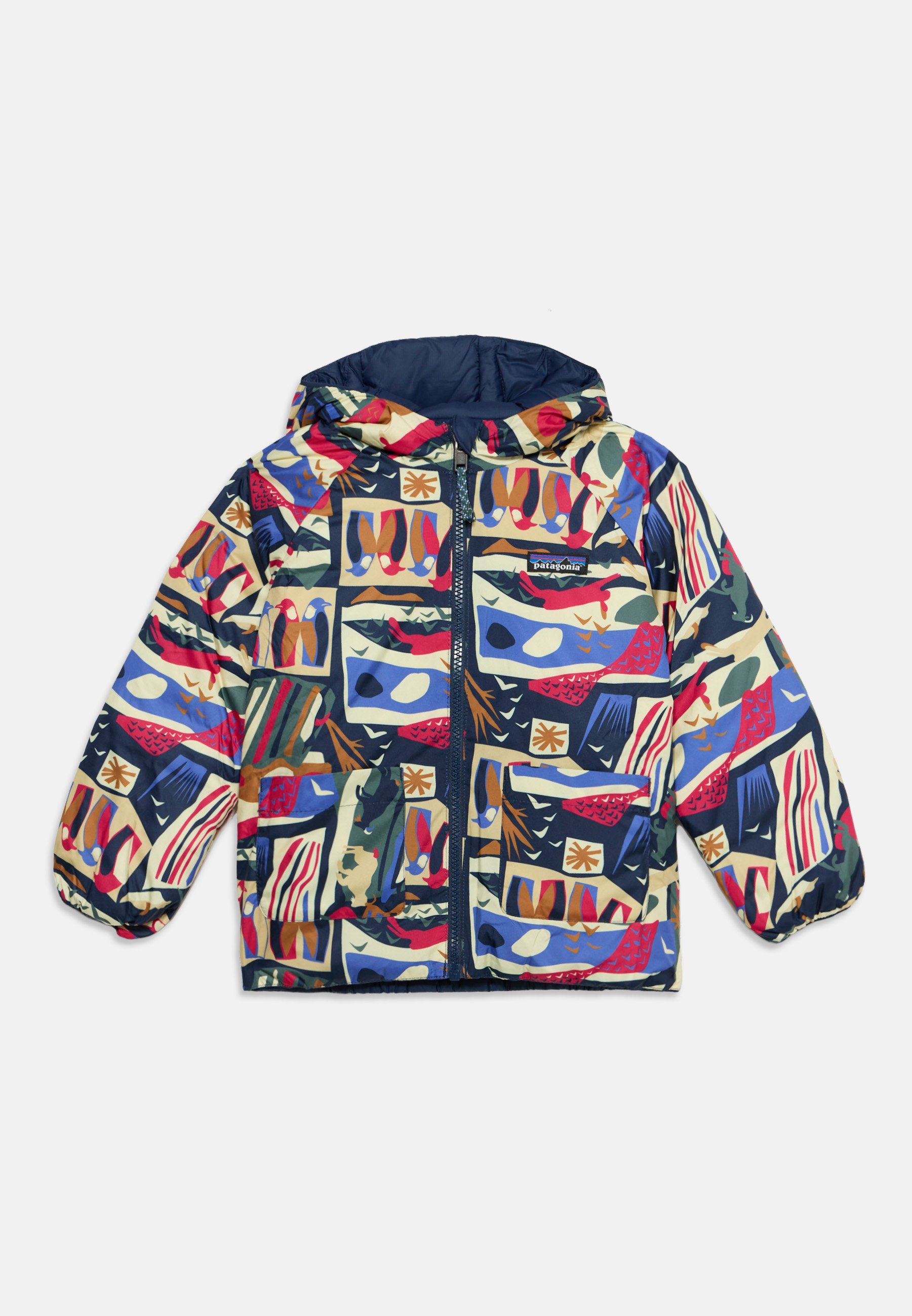 Patagonia REVERSIBLE HOODY UNISEX - Jachetă cu puf - new navy