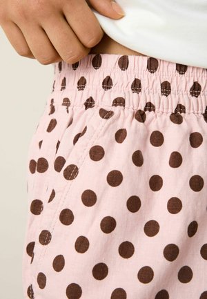 Next, 2 PACK - Pantalon classique - chocolate pink spot