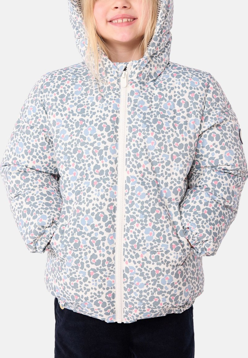 Petit Bateau DOUDOUNE TOILE - Vinterjakke - milk/multicoloured
