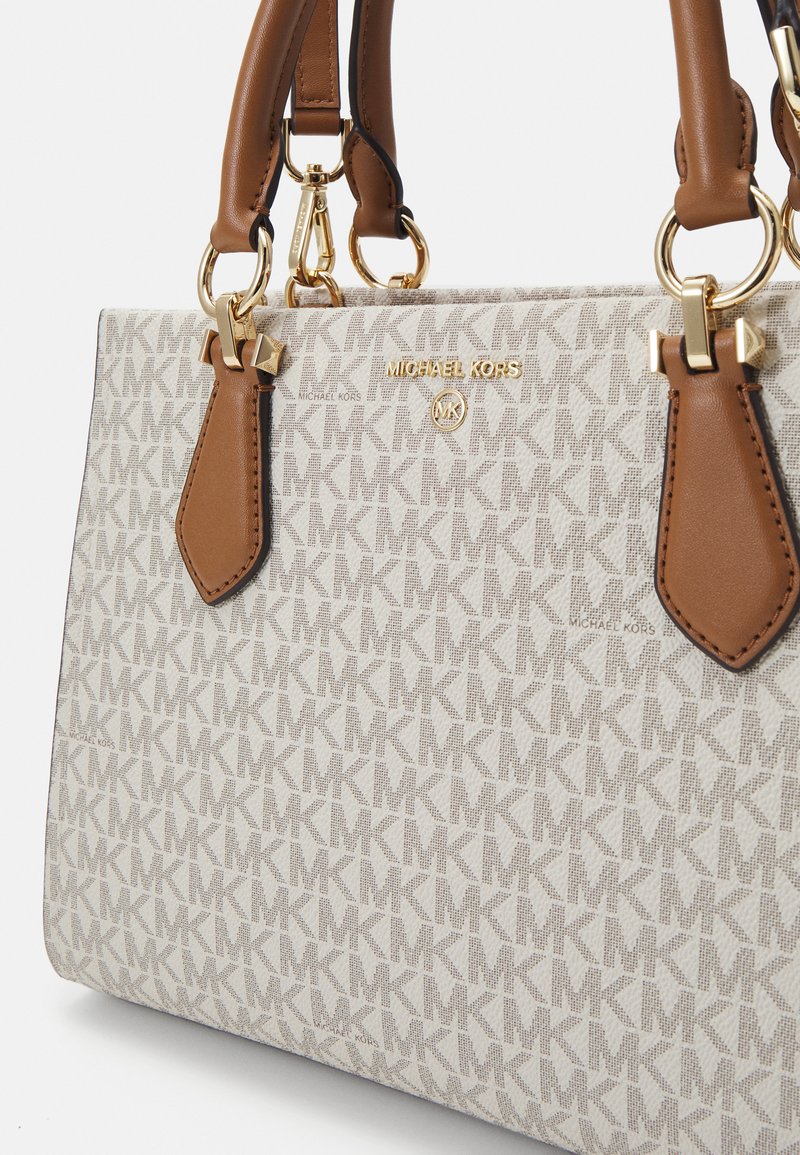 MICHAEL Michael Kors MARILYN SATCHEL - Handbag - vanilla/off-white 