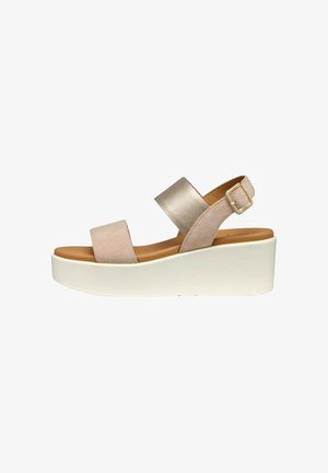 Geox, SANDALO - Sandali con plateau - nude