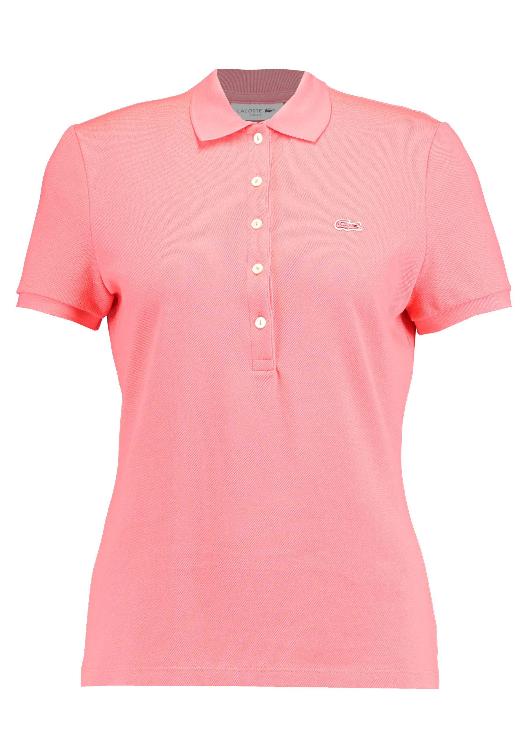 polo lacoste rose femme