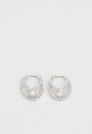 ARIANA GRANDE X SWAROVSKI PEARL HOOP - Ohrringe - white