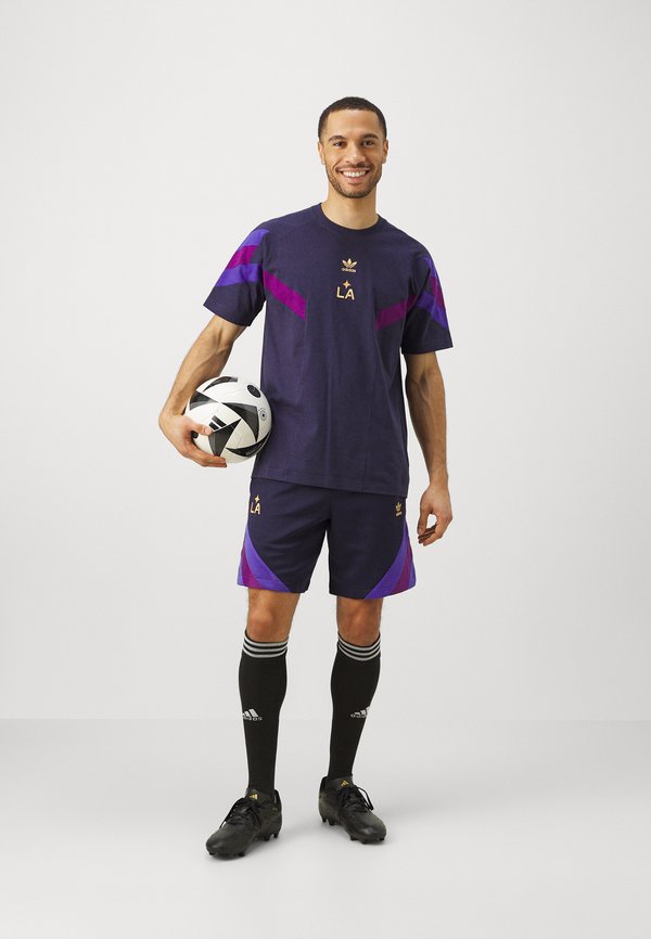 LA GALAXY  SHORT SLEEVE - Print T-shirt - noble ink3