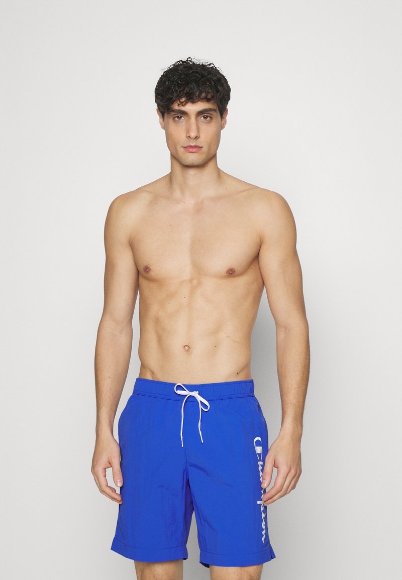 Champion BEACHSHORT BERMUDA - Shorts da mare - black/blue