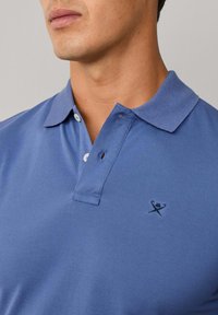 Hackett London SLIM FIT LOGO - Polotričko - eton blue