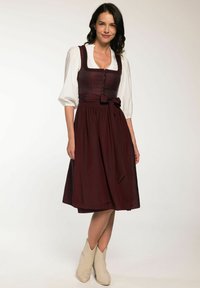 Spieth & Wensky GESIA - Dirndl - dunkelrot