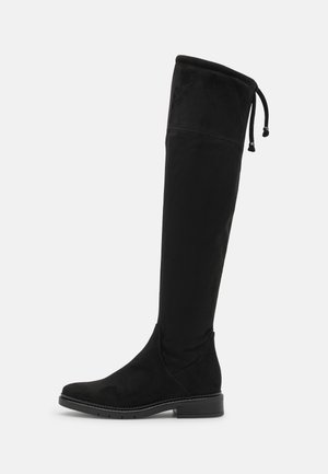 Overknee laarzen - black