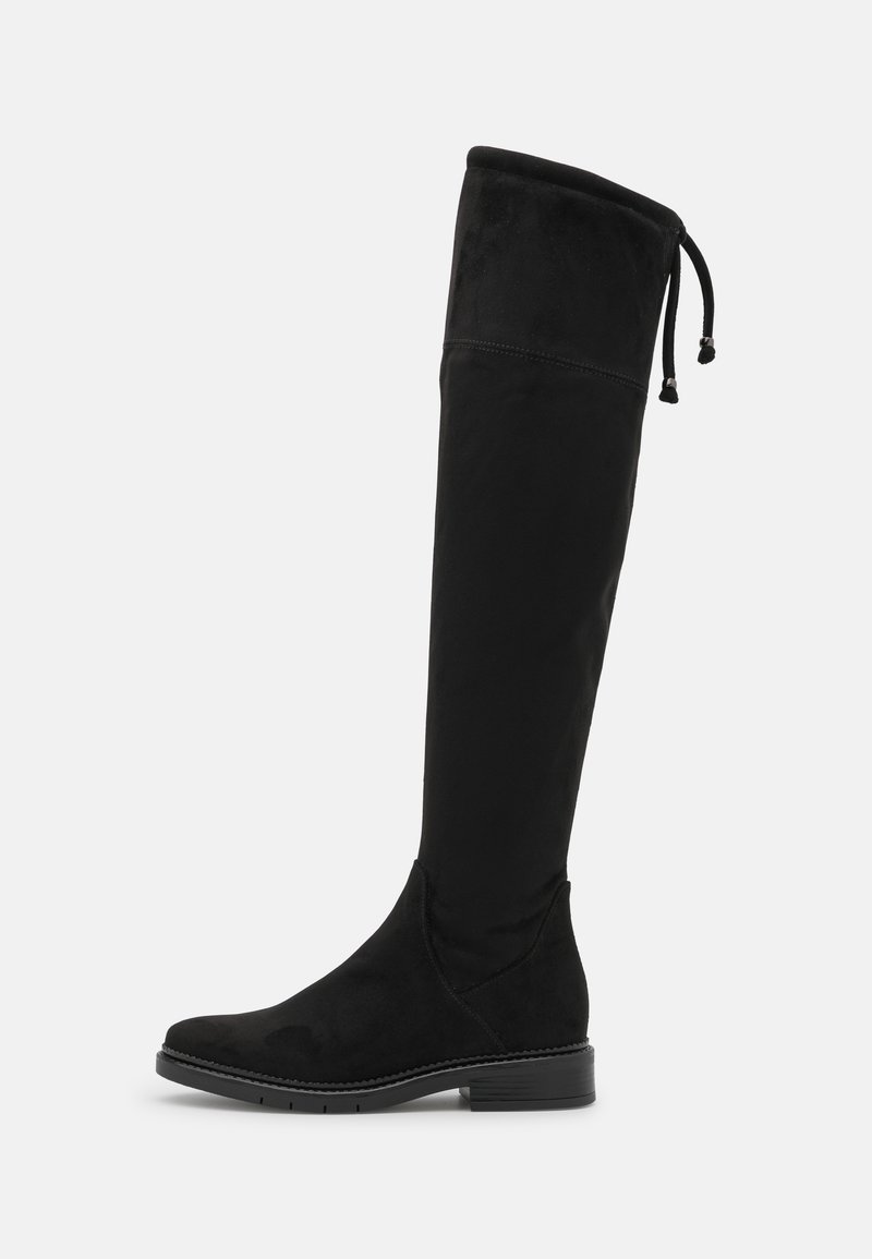 Gabor Comfort Over-the-knee boots black (Pre-owned)