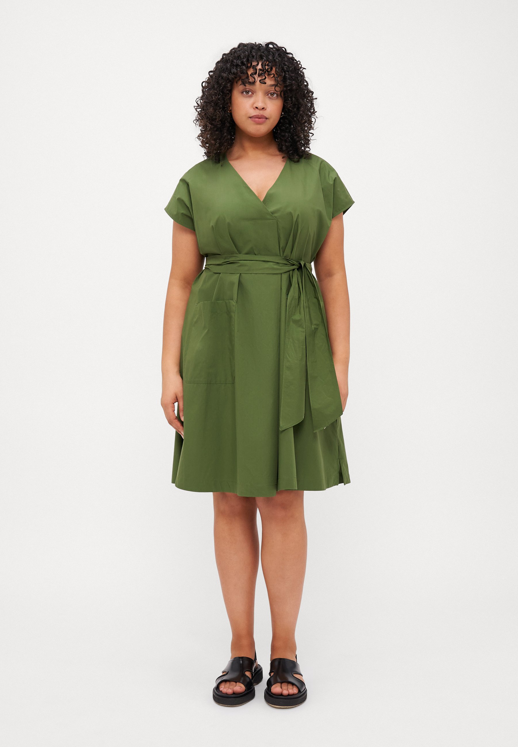 Weekend Max Mara MITICO - Day dress - verde scuro/green - Zalando Weekend Max Mara MITICO - Day dress - verde scuro/green - Zalando