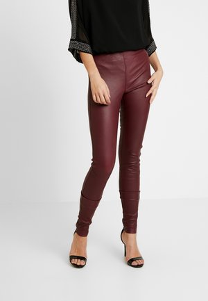 Legging (type pantalon) - bordeaux