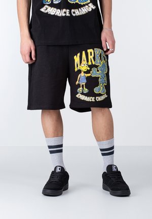 MARKET DARK AND LIGHT DUCK - Shorts - black