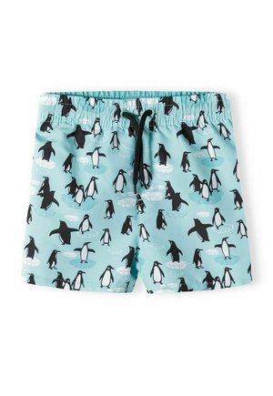 ALL OVER PRINT  - Peldēšanas šorti - mint black white