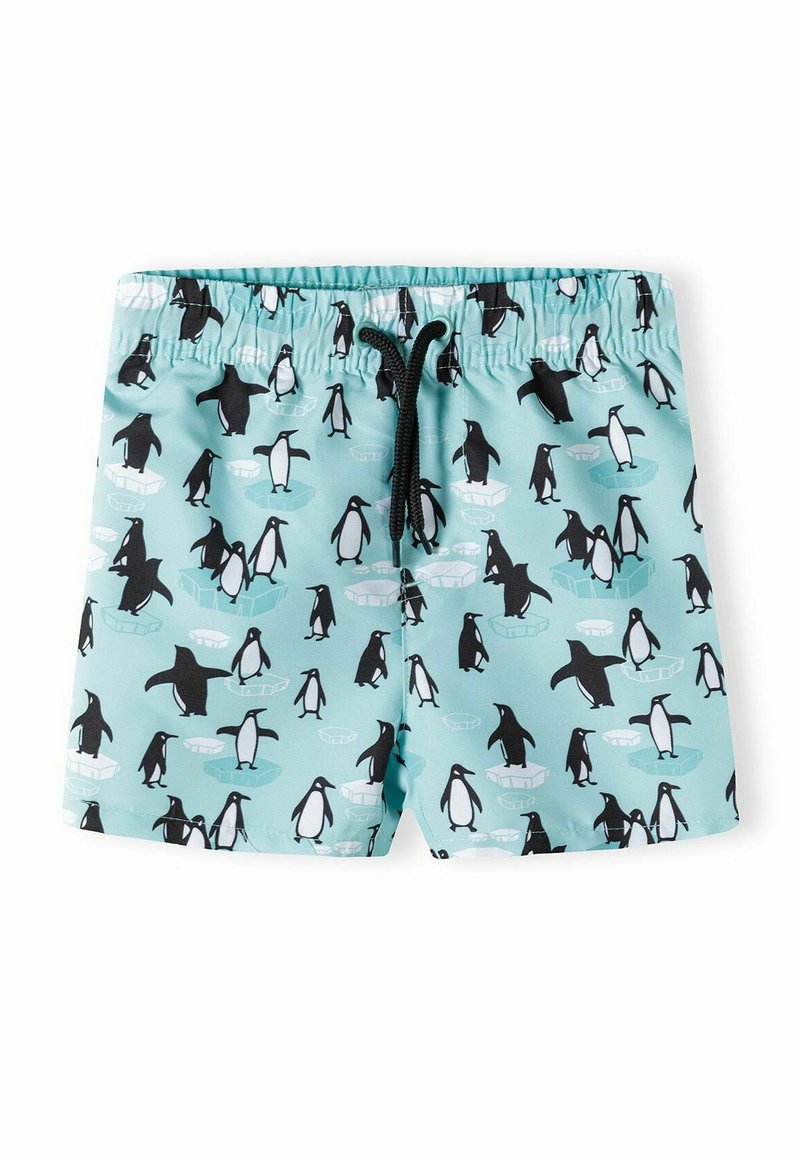 MINOTI ALL OVER PRINT  - Plaukimo šortai - mint black white