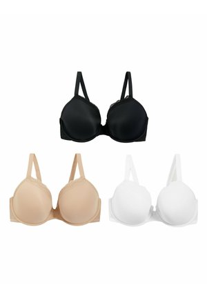 3PACK PLUNGE F-H - Bøjle-bh - black mix