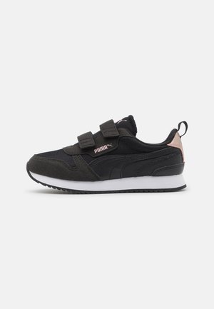 R78 METALLIC - Sneakersy niskie - black/rose gold