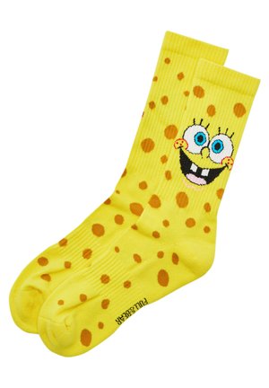 PULL&BEAR SPONGEBOB  - Čarape - yellow