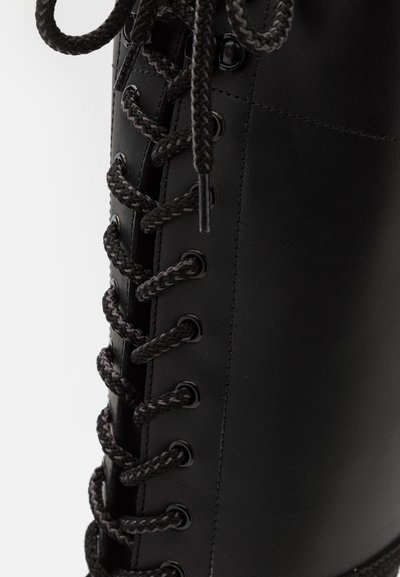 Filling Pieces JENN ZION UNISEX - Šņorzābaki - black