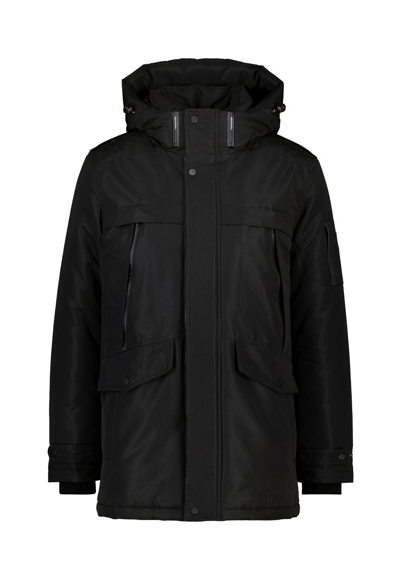 alife & kickin Winterjas gemêleerd zwart alife & kickin Winterjas gemêleerd zwart