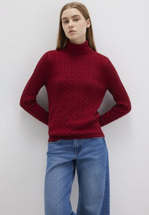 Jumper - red dahlia
