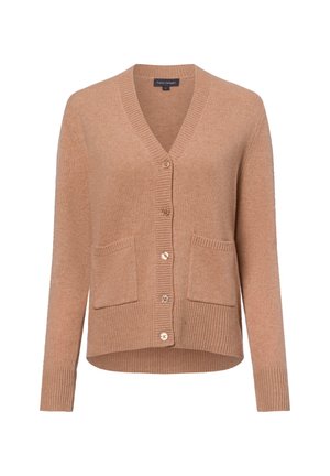 Strickjacke - camel