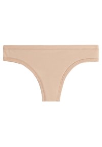 Nude bomullstrosa med en mjuk textur, smal midjeband och sömlösa kanter för komfort. Klassisk kalsongmodell utan synlig hårdvara.