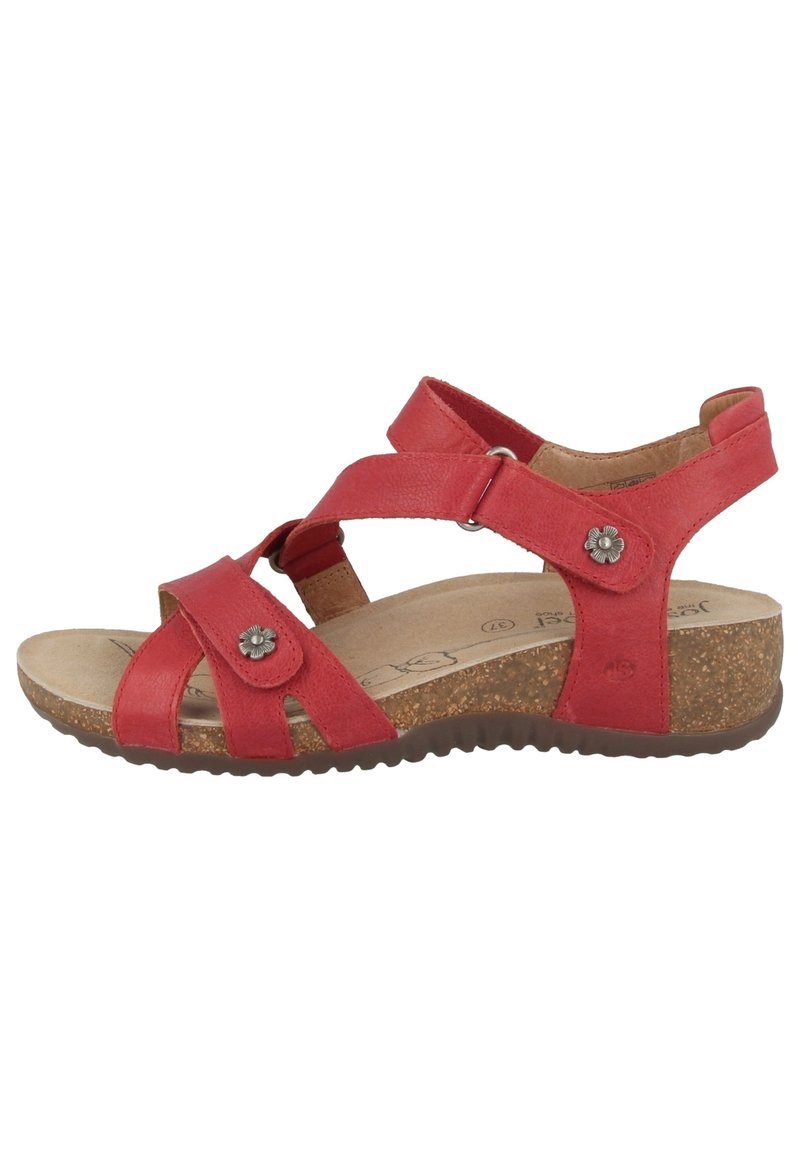 Josef Seibel NATALYA  - Sandales compensées - red