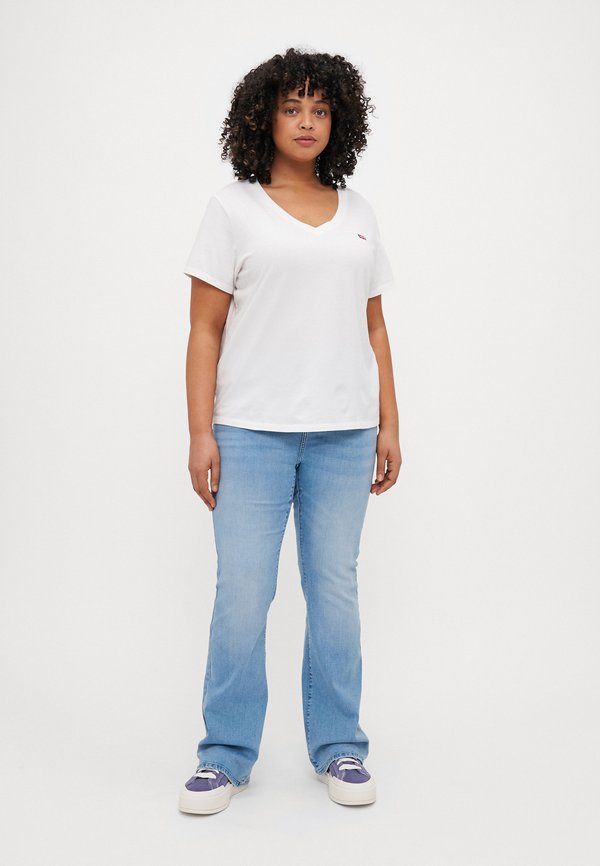 PERFECT V NECK TEE - Basic T-shirt3