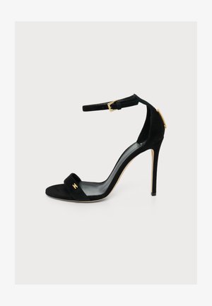 Elisabetta Franchi, WOMEN'S SHOES - Sandále na vysokom opätku - nero