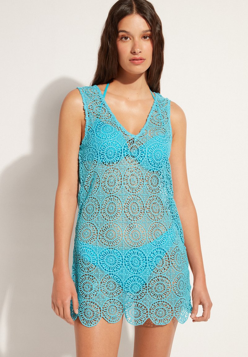 Calzedonia DRESS - Strandaccessoire - c turquoise green/türkis - Zalando.ch