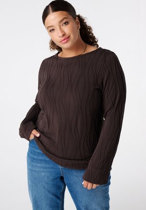 NOT TRANSLATED - Longsleeve - dark brown