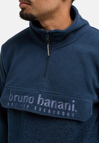 Bruno Banani TROYER CASH - Fleecepullover - navy