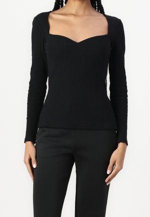 Maglietta a manica lunga - black