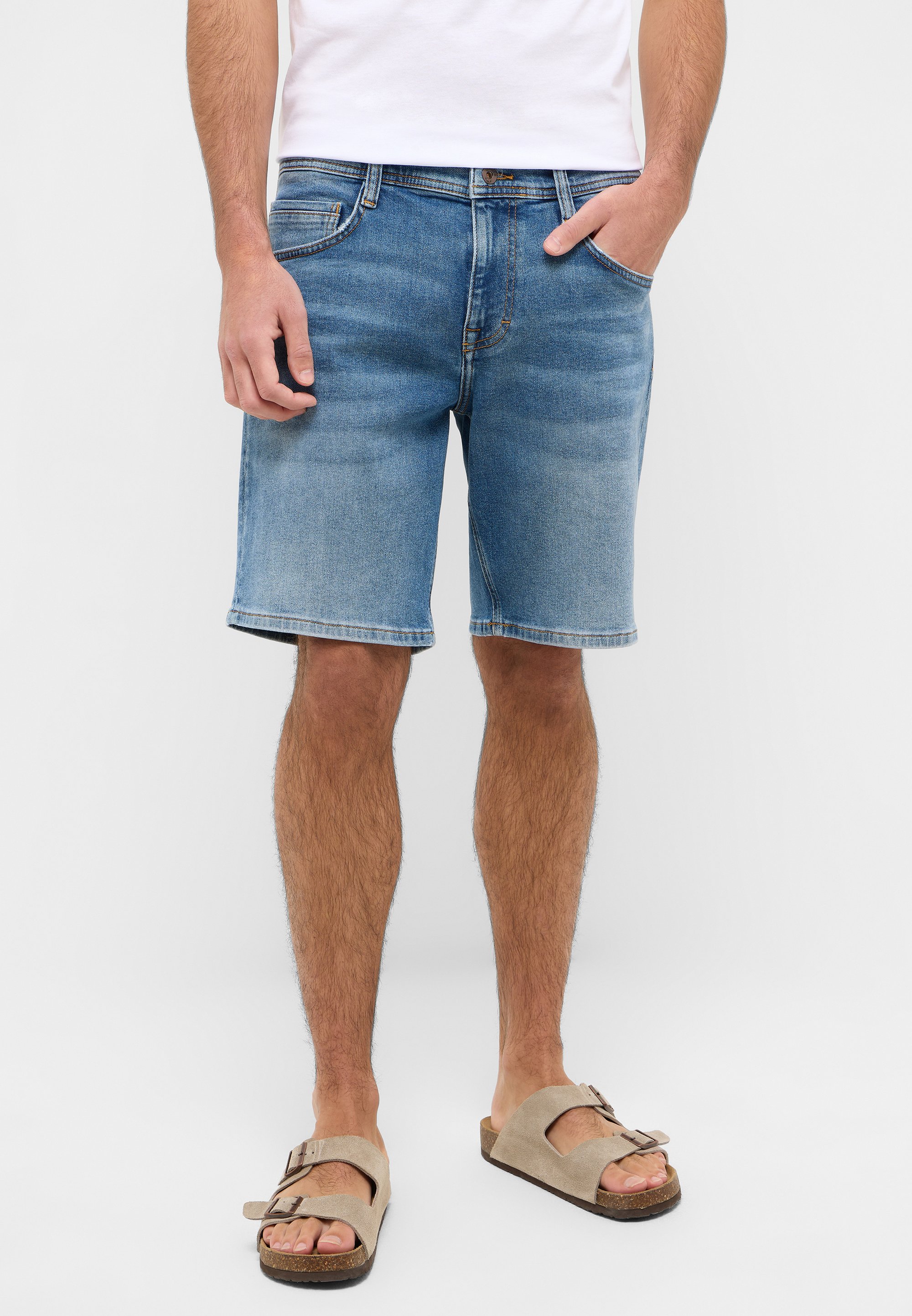 MUSTANG Style Denver Pantaloncini Bermuda Uomo, Jeans Corti Uomo, Denim Uomo