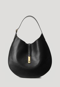 POLO ID CALFSKIN LARGE SHOULDER BAG - Bolso shopping - black