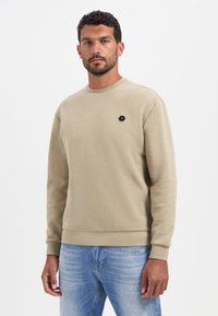 NO EXCESS TEXTURED - Sweater - sand