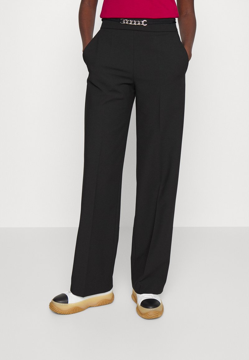Damen Chinos | HUGO HEMIKI Stoffhose black/schwarz - MT99575 Damen Chinos | HUGO HEMIKI Stoffhose black/schwarz - MT99575