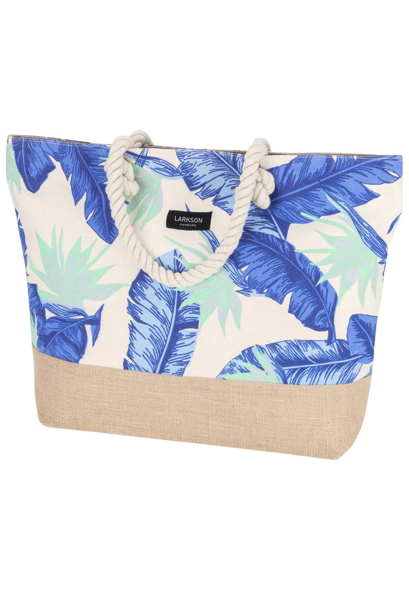 Larkson NO 1 - BEACH BAG - Geantă de pânză - floral blue