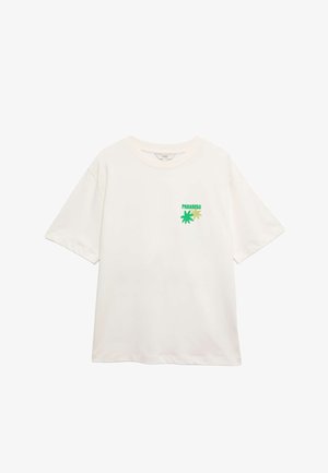 Marks & Spencer, T-shirts print - soft white