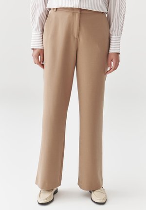 Trousers - beige