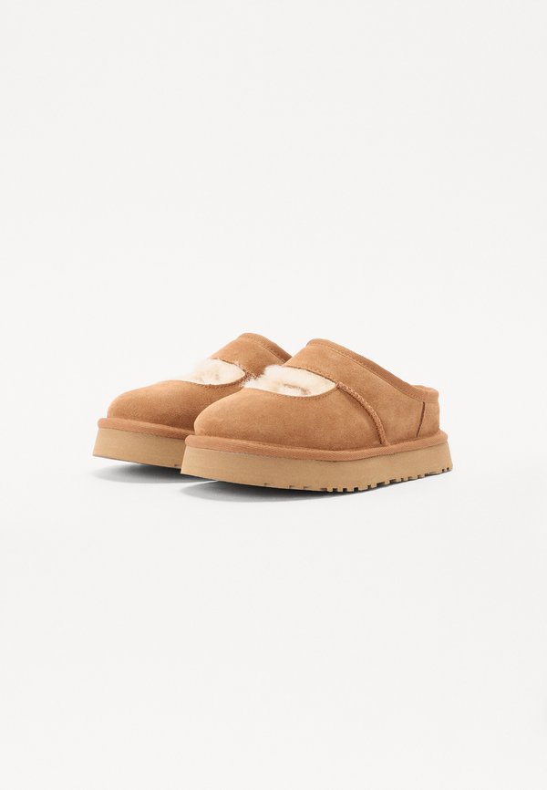 BEA MARY JANE - Slip-ons - cognac4