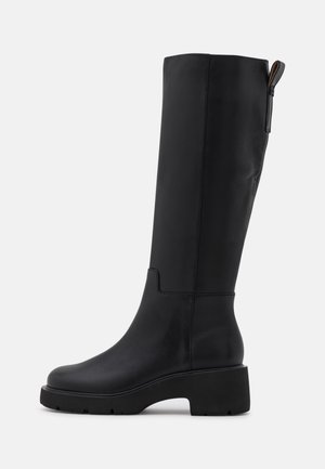 Platform boots - black