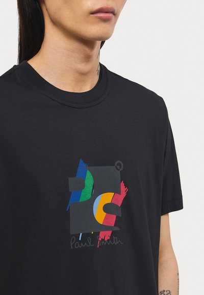 PS Paul Smith MENS SQUARE - T-shirt med print - blacks