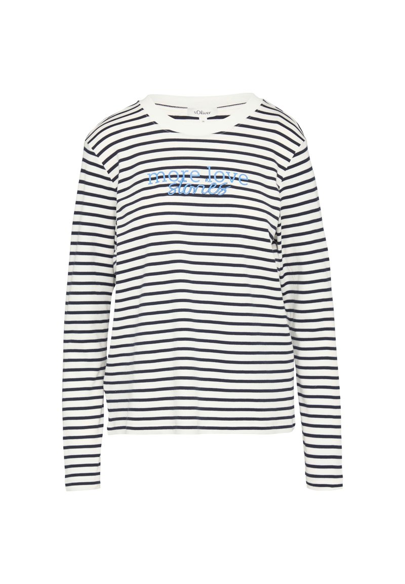 s.Oliver Longsleeve donkerblauw s.Oliver Longsleeve donkerblauw