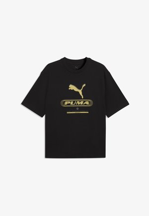 Puma, PUMA SPORT BOXY STREET GRAPHIC T-SHIRT - T-Shirt print - black