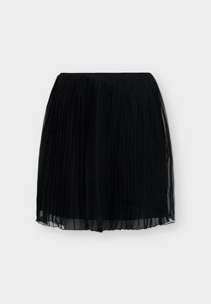 VILA, VIFALIA HW PLISSE  - Jupe trapèze - black