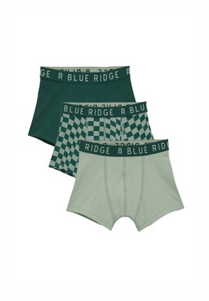 WE Fashion 3-PACK - Onderbroeken - green blue